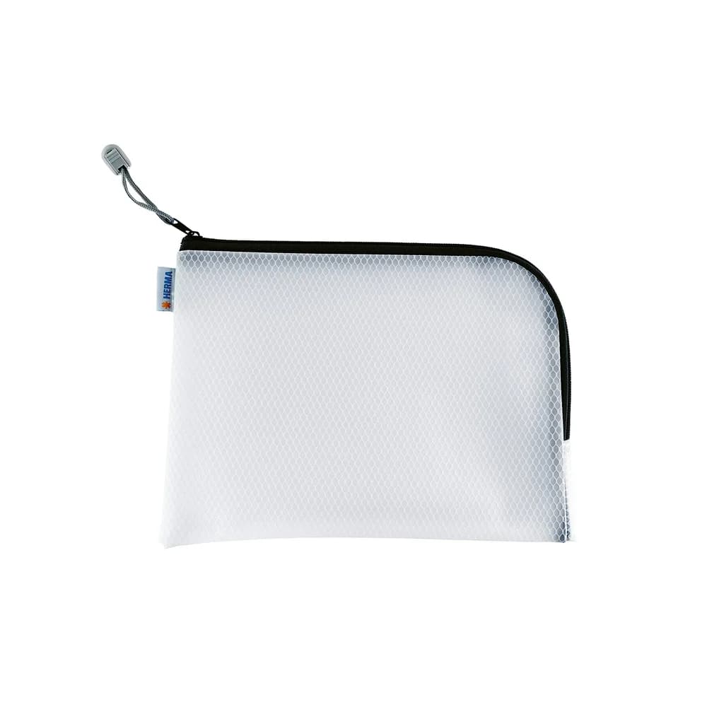 HERMA Universaltasche A5 26x20cm transparent/schwarz
