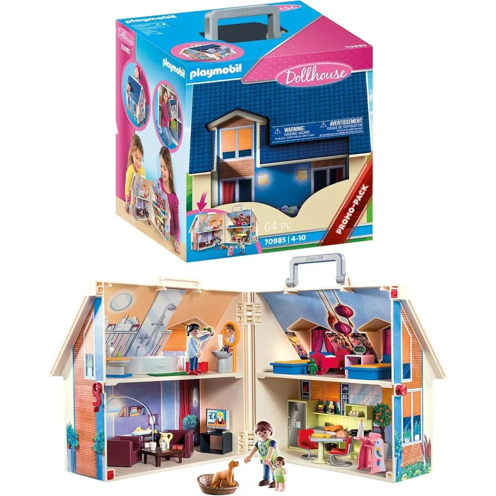 PLAYMOBIL 70985 - Dollhouse - Mitnehm-Puppenhaus