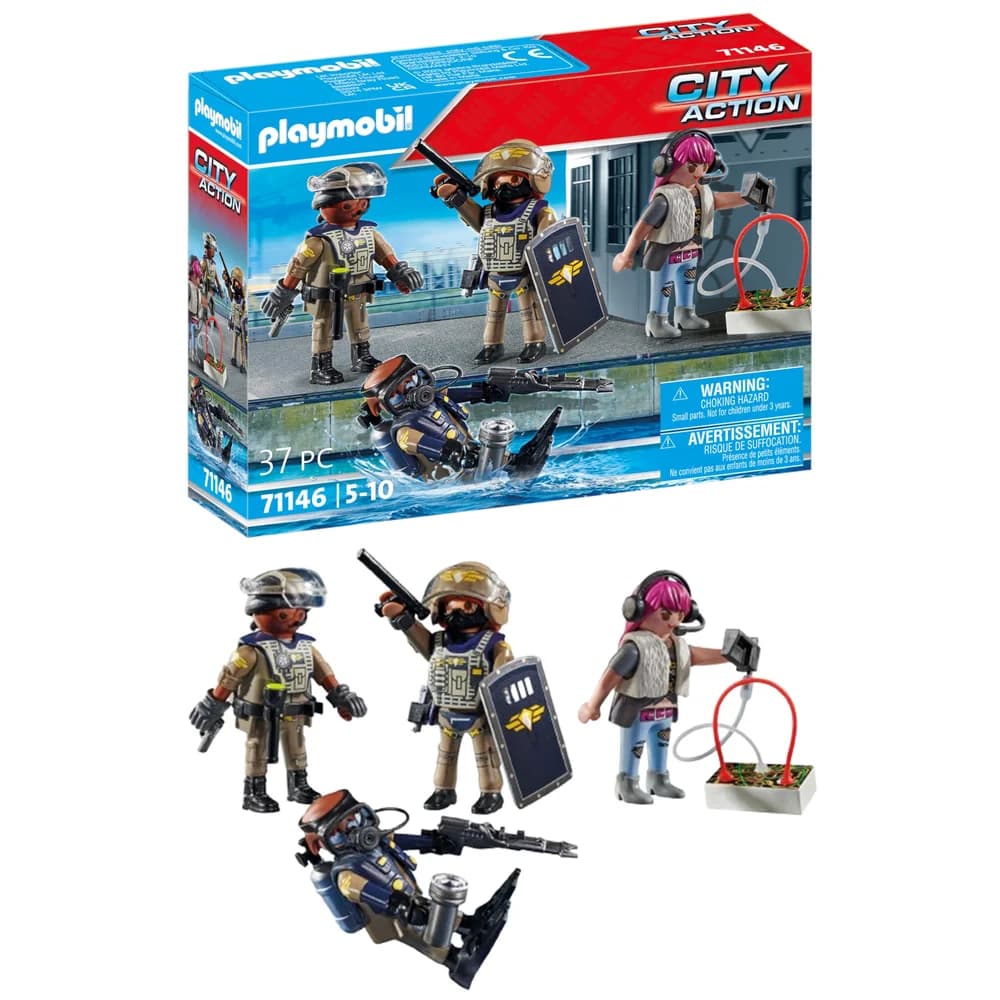 PLAYMOBIL 71146 - City Action - SWAT-Figurenset