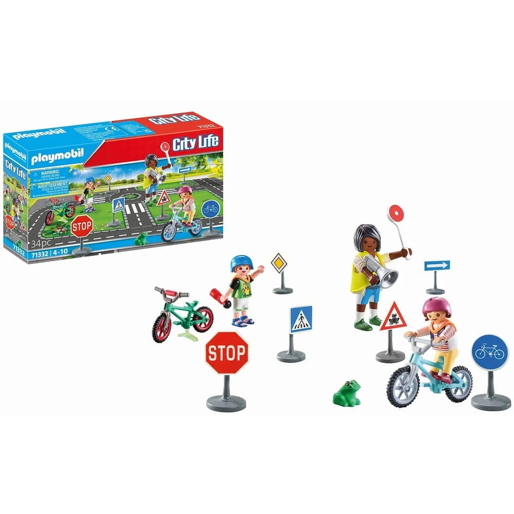 PLAYMOBIL 71332 - City Life - Fahrradparcours