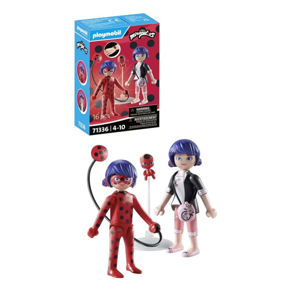 PLAYMOBIL Miraculous 71336 Miraculous: Marinette & Ladybug - Bunt