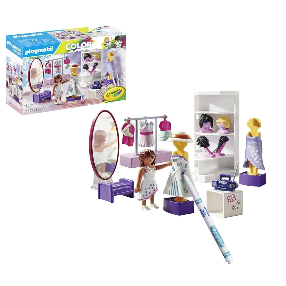 PLAYMOBIL 71373 - COLOR - Fashion Design Set