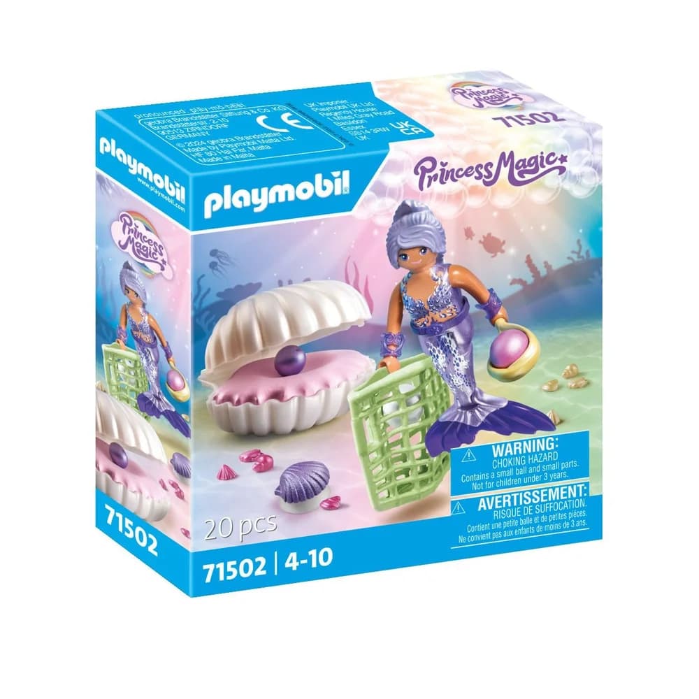 PLAYMOBIL 71502 - Princess Magic - Meerjungfrau mit Perlmuschel