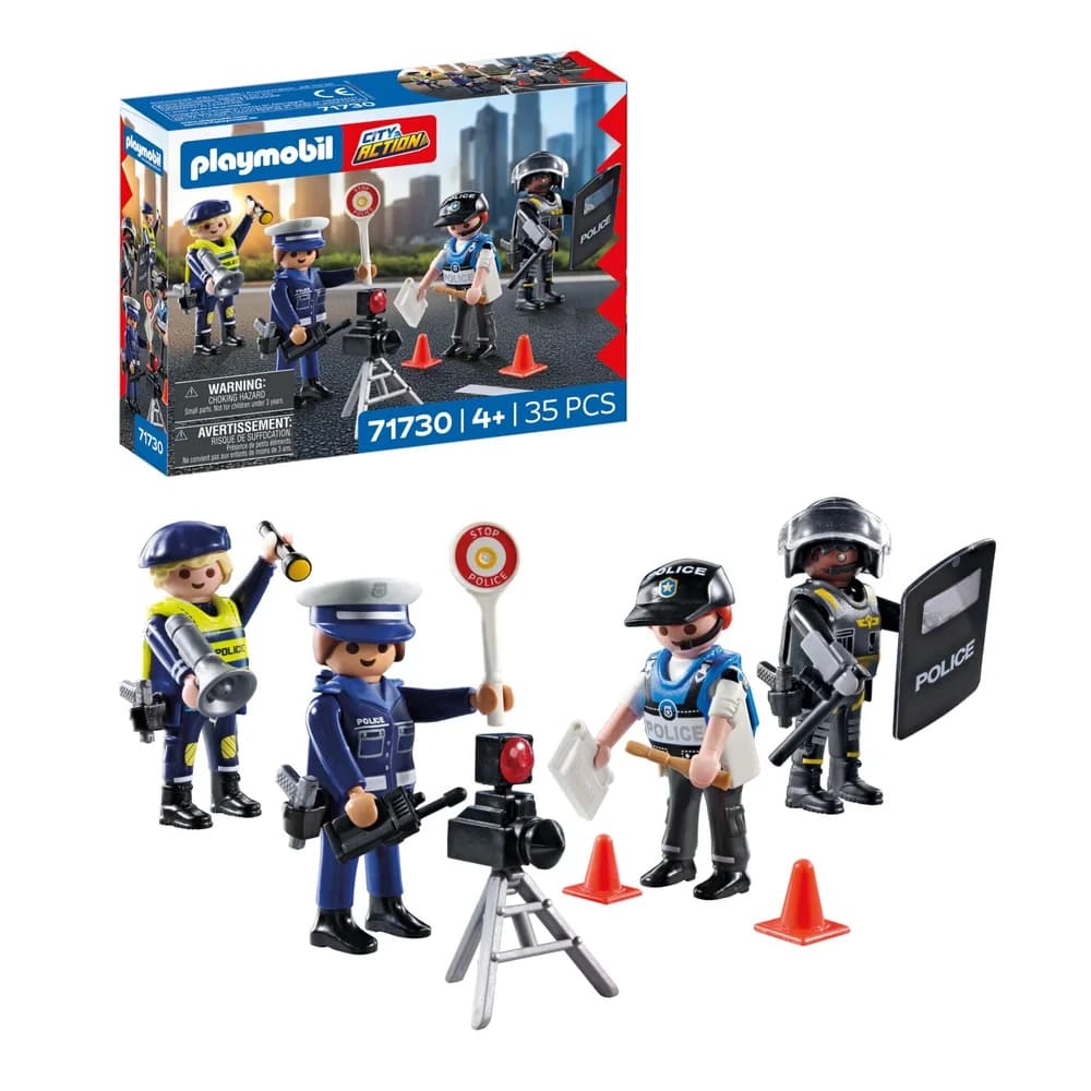 Playmobil® 71730 Figurenset Polizei Konstruktions-Spielset