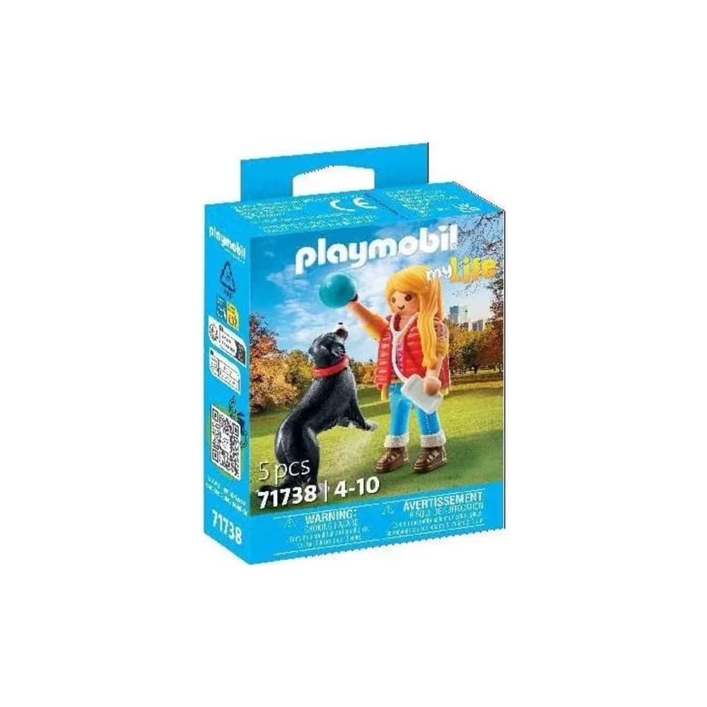 Playmobil® 71738 Frau mit Sennenhund Konstruktions-Spielset