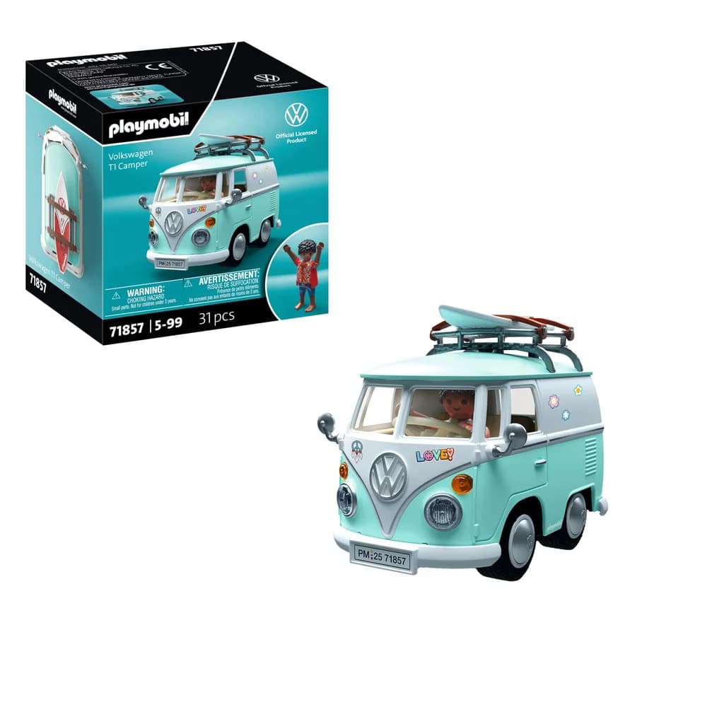 PLAYMOBIL 71857 - Cars - PLAYMOBIL X Volkswagen T1 Camper
