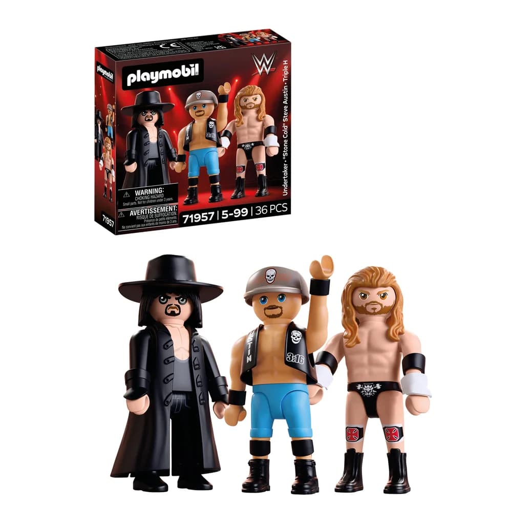 PLAYMOBIL 71957 WWE Attitude Era Multipack