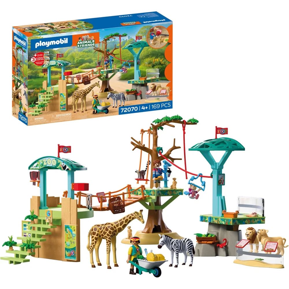 PLAYMOBIL® 72070 Animals Friends Zoo: Wildnis-Kletterpark