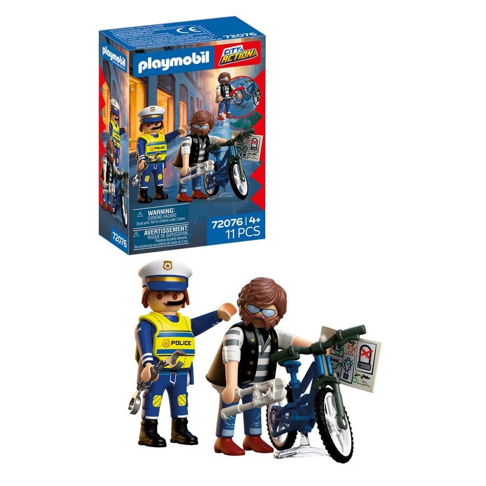 Playmobil® 72076 City Action Fahrradraub Konstruktions-Spielset