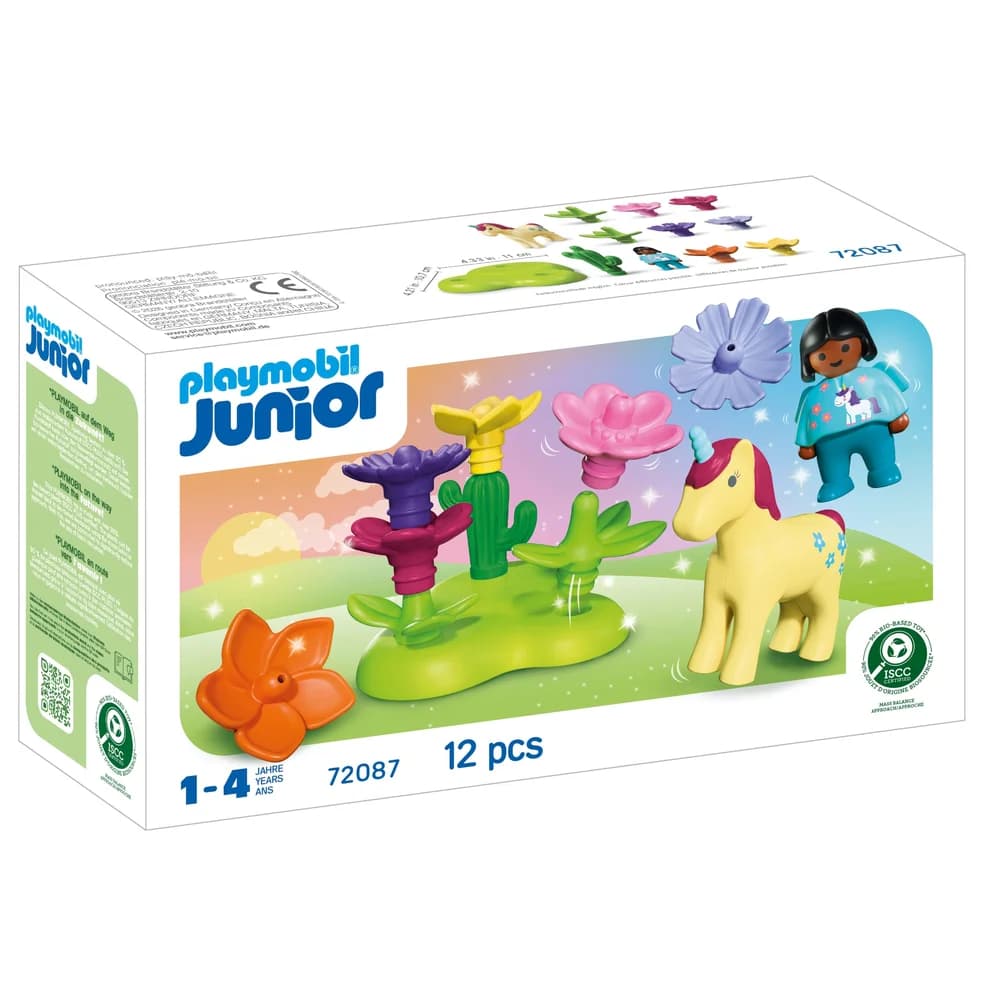 PLAYMOBIL 72087 JUNIOR: Einhorn-Feengarten