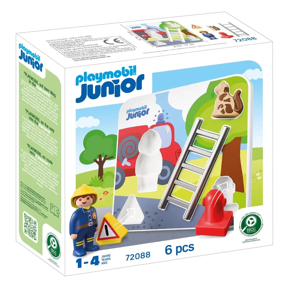 PLAYMOBIL 72088 JUNIOR: Feuerwehr-Puzzle