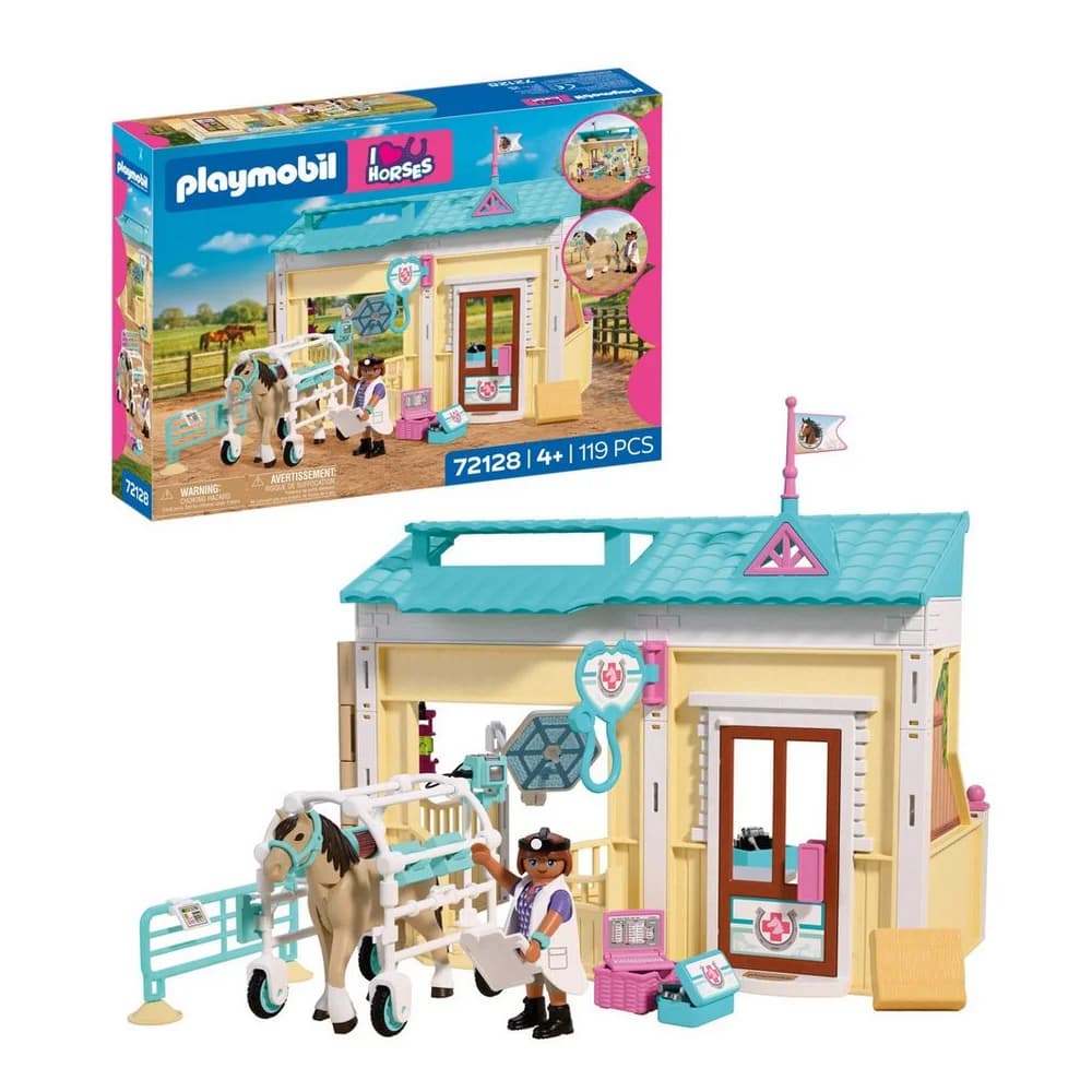 PLAYMOBIL 72128 I Love Horses Tierarztpraxis