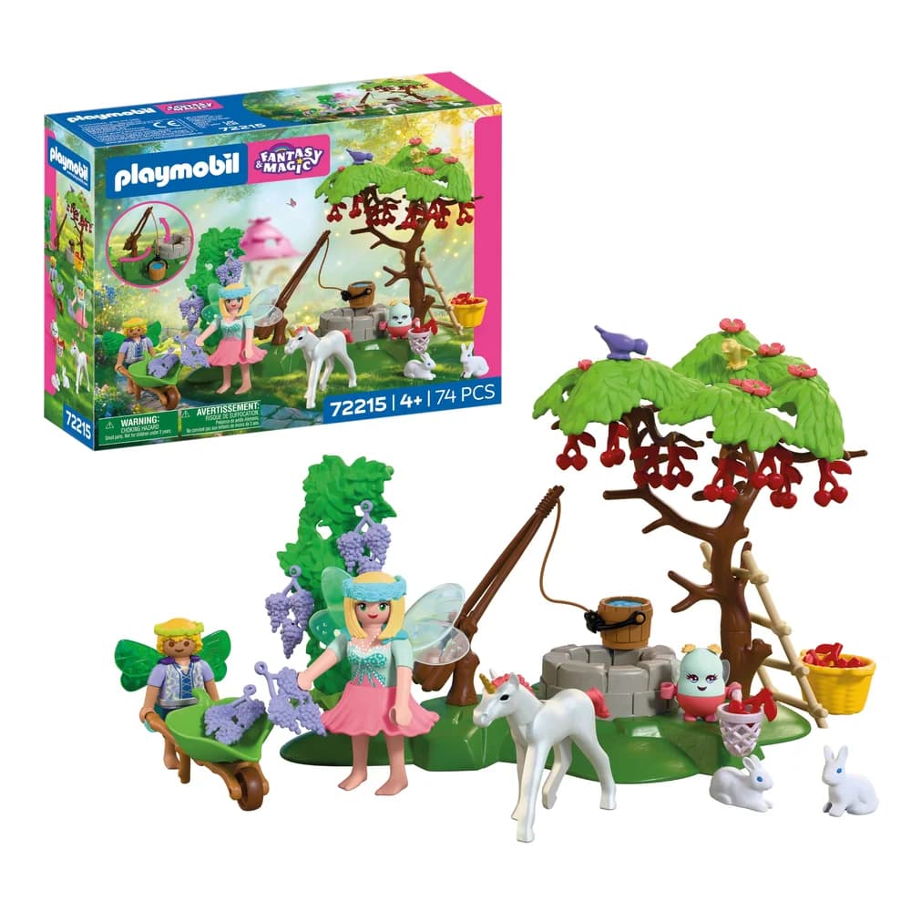 PLAYMOBIL 72215 Fantasy & Magic Feengarten mit Einhornfohlen