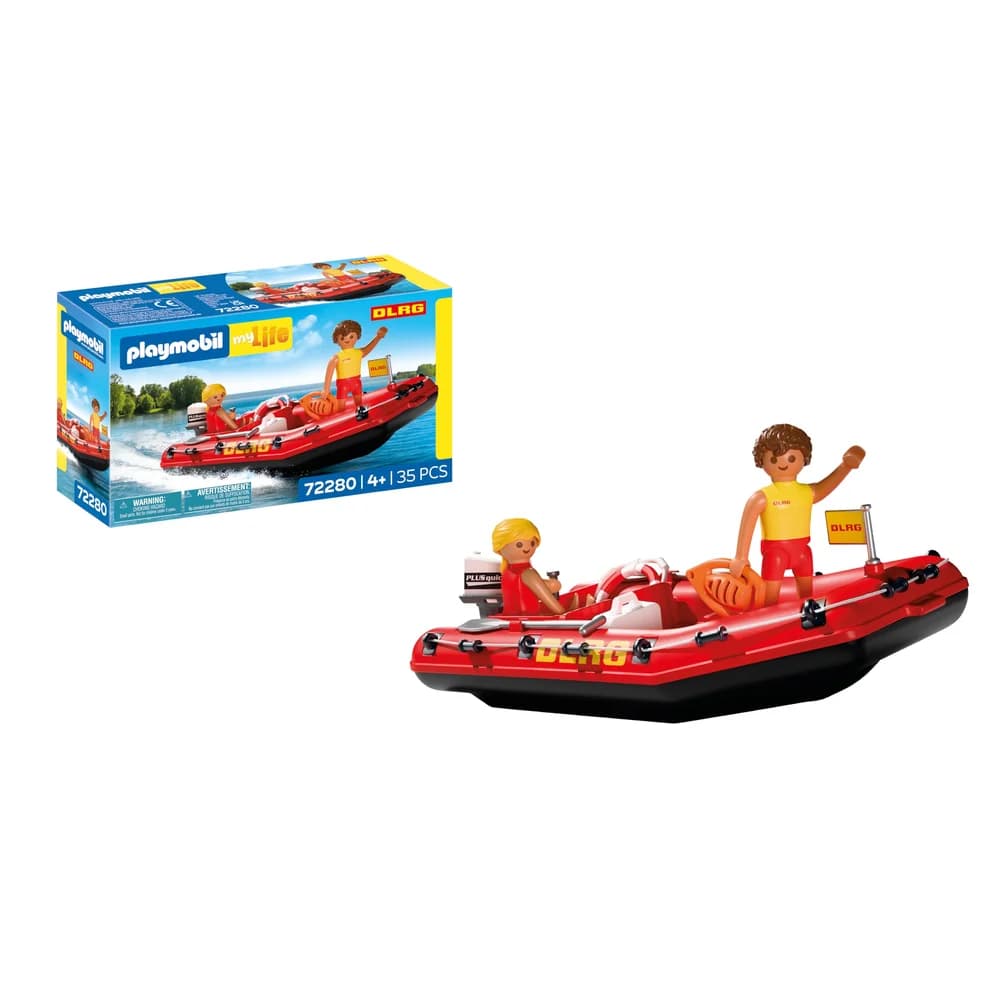 PLAYMOBIL 72280 - my Life - Rettungsboot
