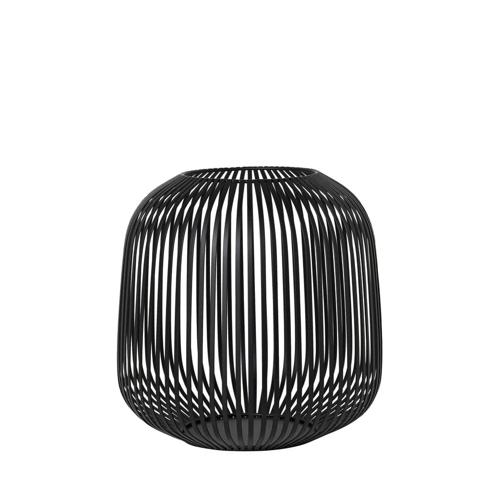blomus Windlicht Laterne LITO M schwarz, Ø 28x27 cm schwarz