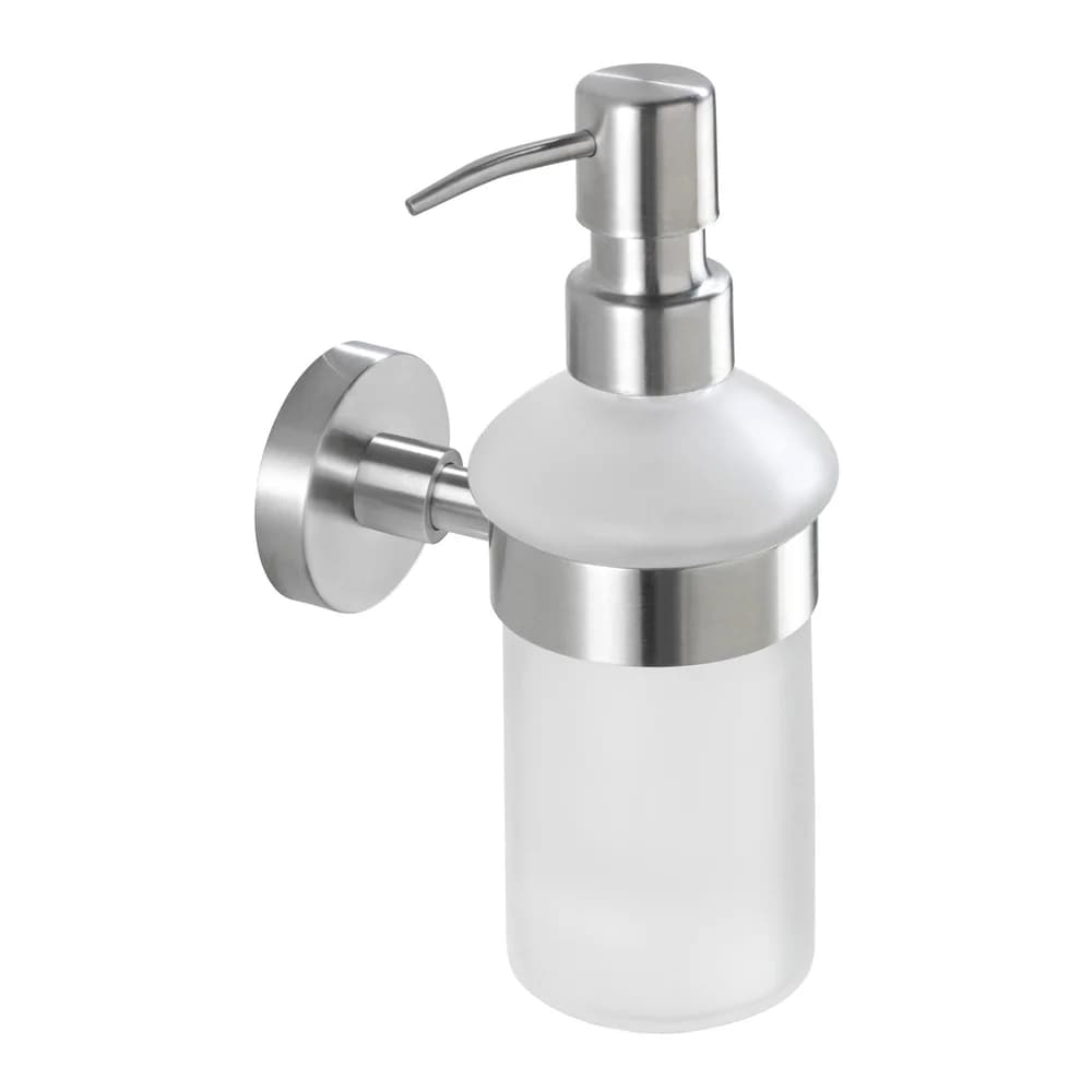Wenko Seifenspender »Bosio« 200 ml grau, 7x18x11 cm
