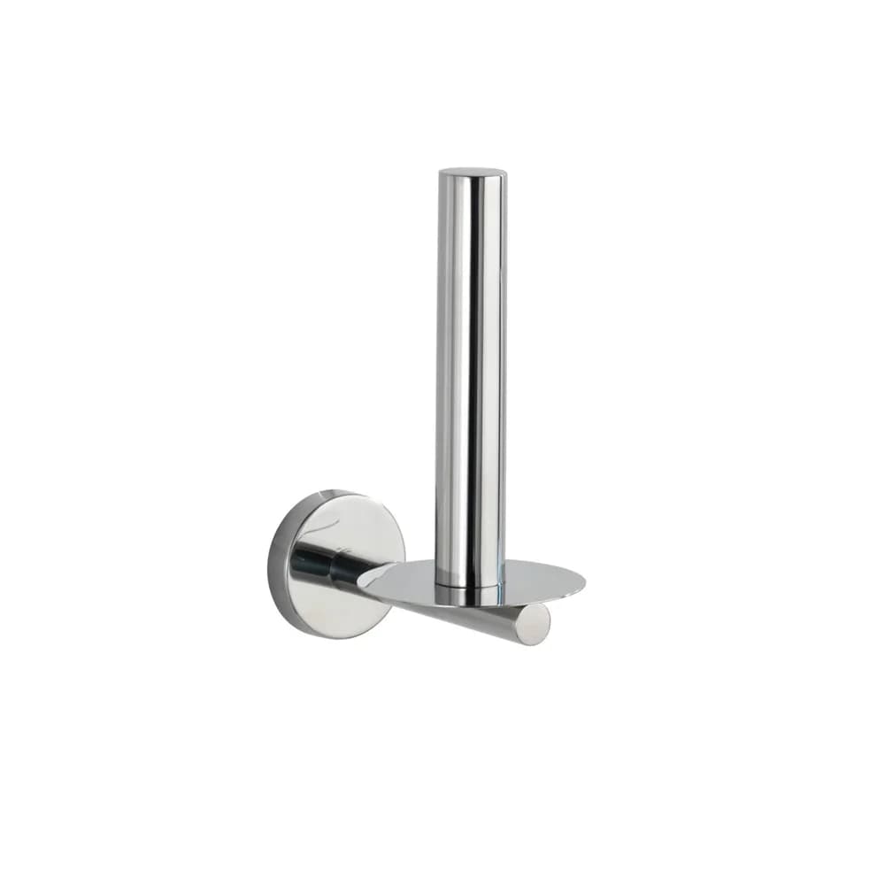 WENKO Toiletten-Ersatzrollenhalter Mod. Bosio Edelstahl glänzend, rostfrei