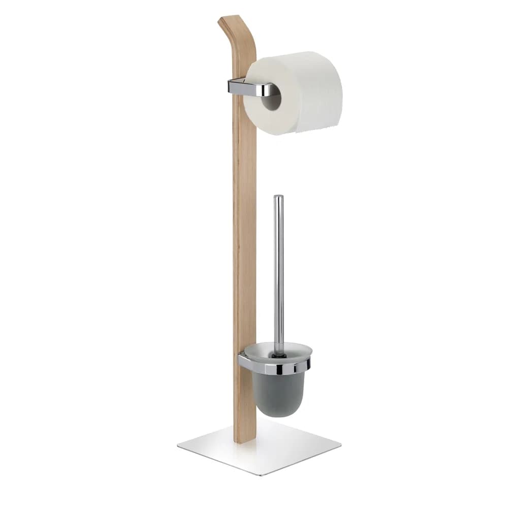 Wenko Stand WC-Garnitur »Samona Nature« braun, 20x71.5 cm