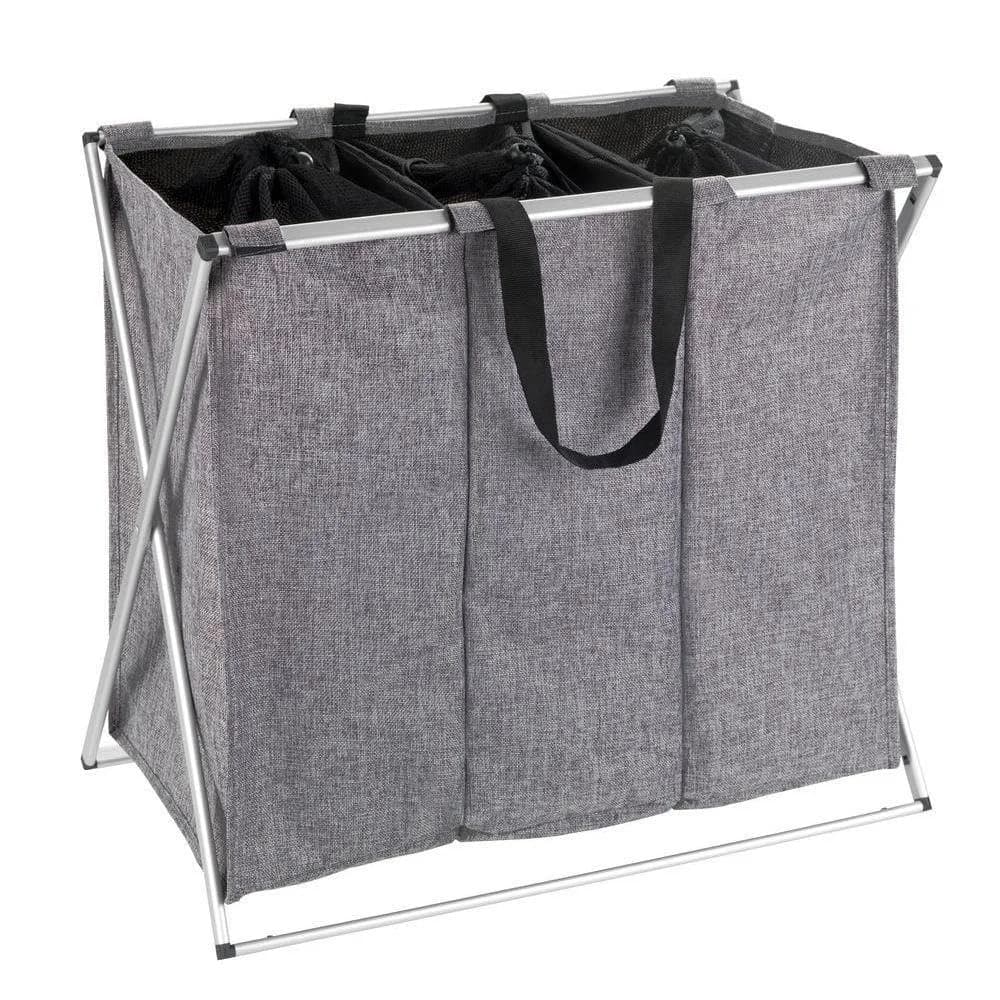 Wenko Wäschesammler »Trio« 130 l grau grau
