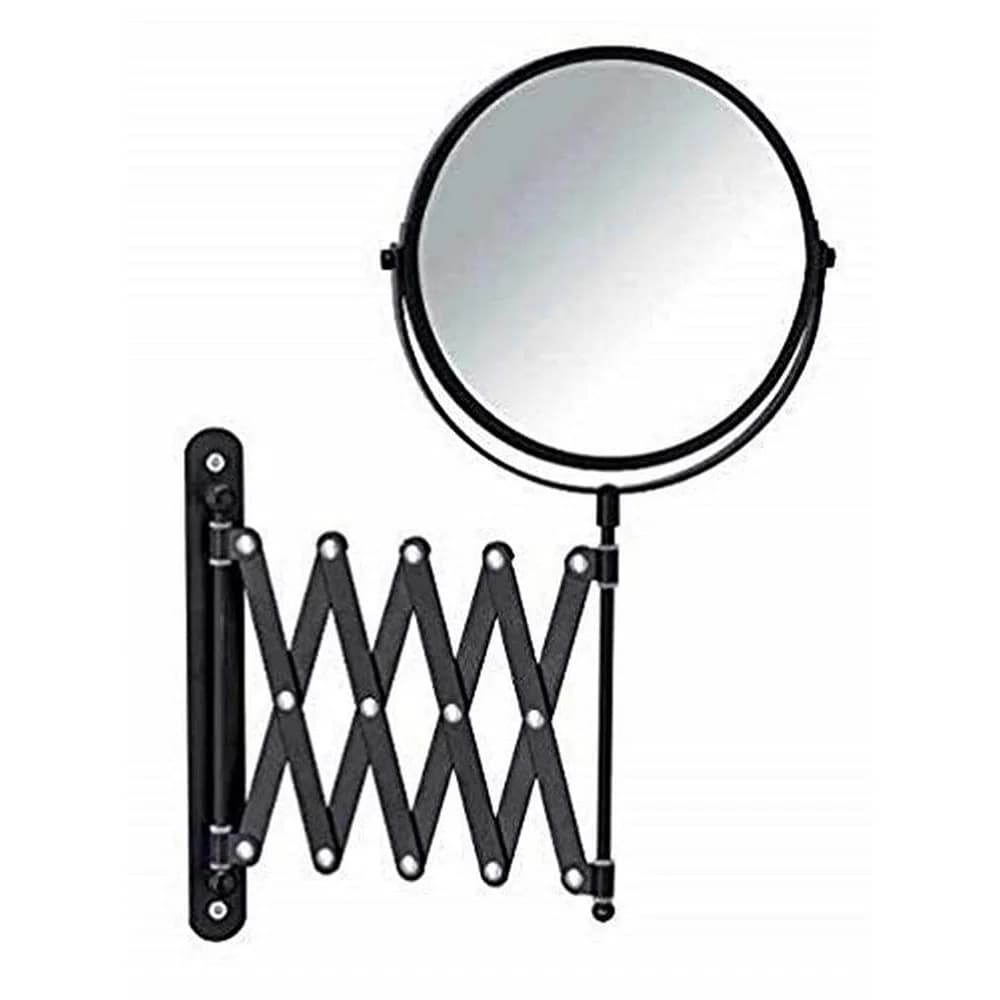WENKO Wandspiegel Exclusiv, 3-fach Vergrösserung schwarz 219 cm