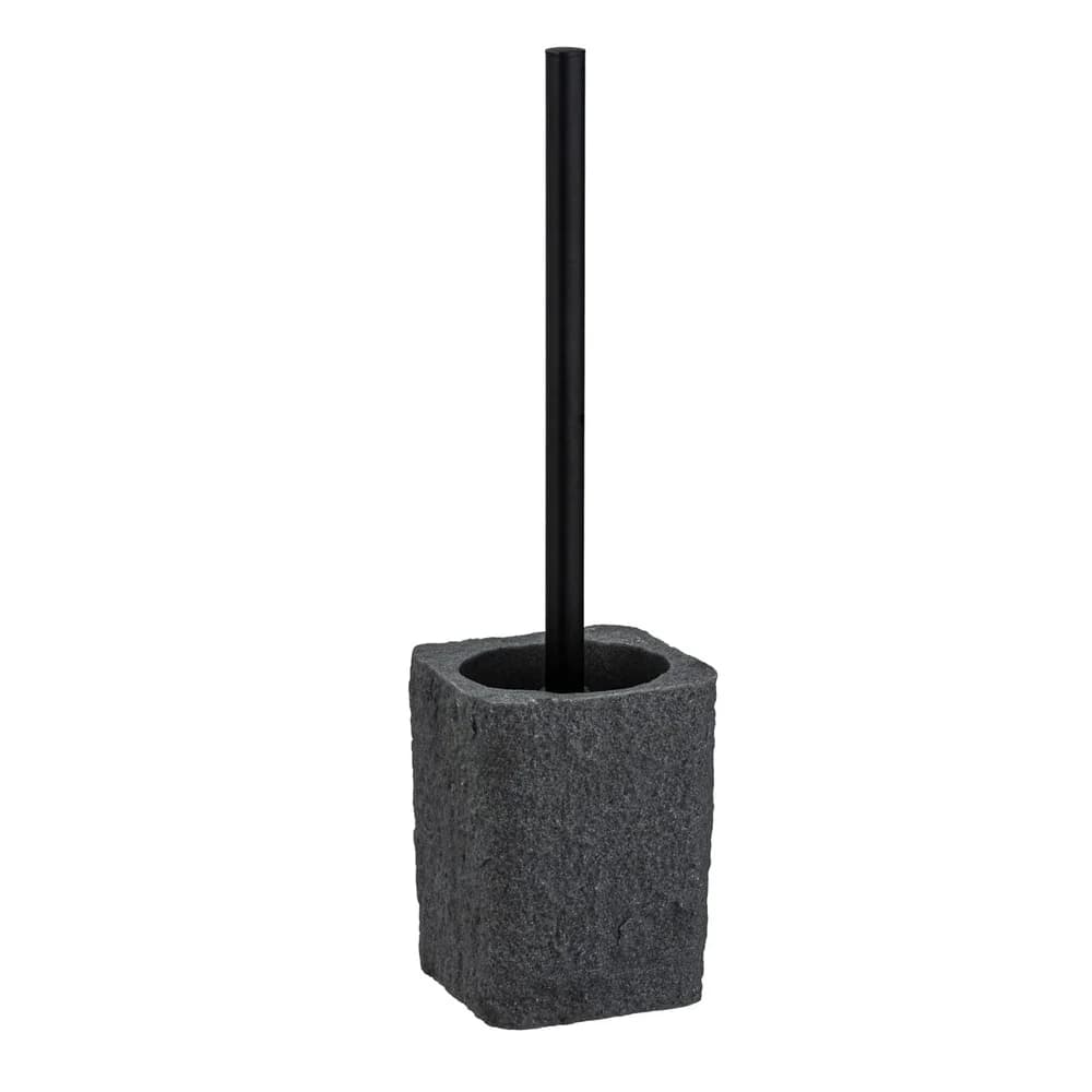 Wenko WC-Garnitur »Villata« grau, 11.2x37 cm