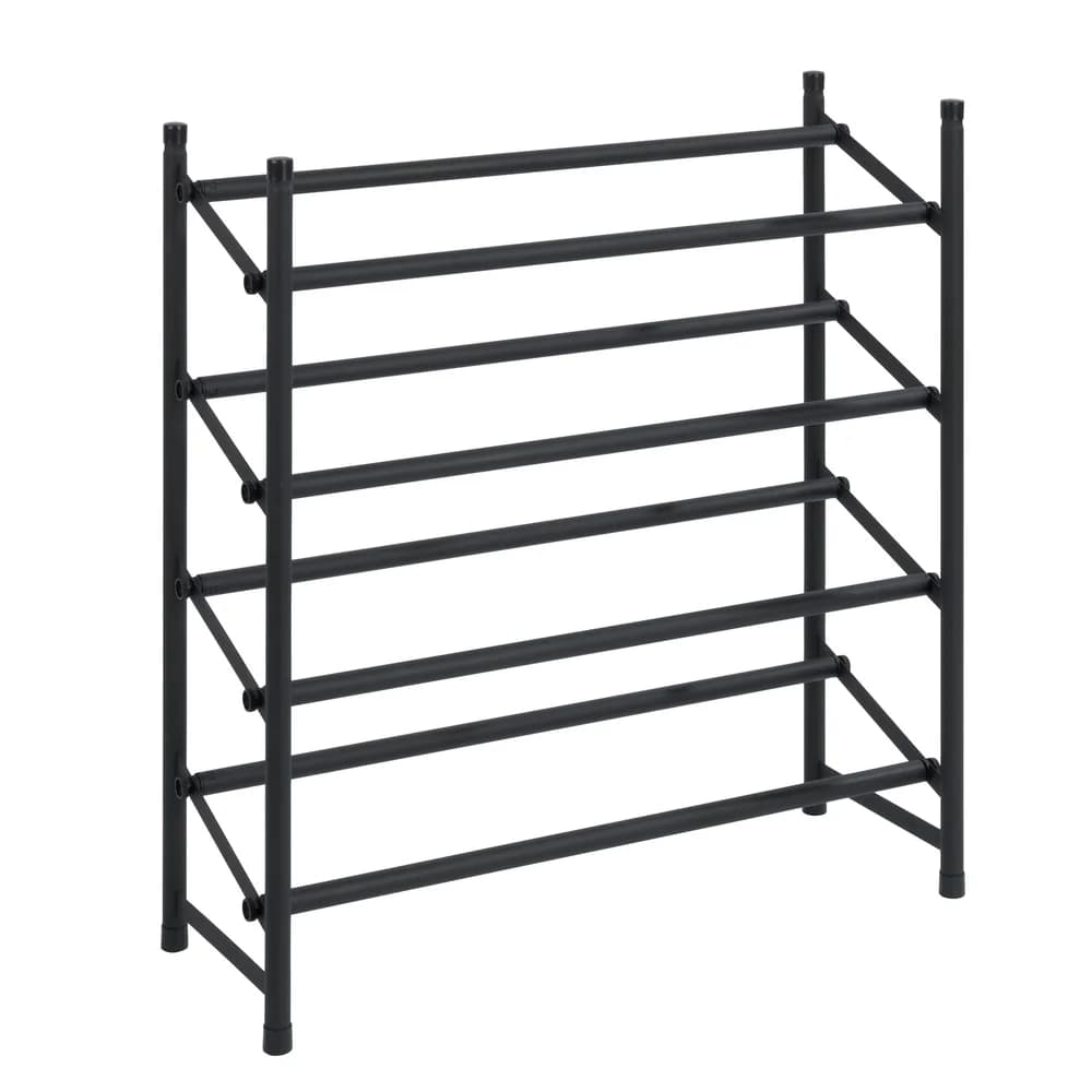 Wenko Anti-Rutsch-Schuhregal »Hero« silber, 115x68x26 cm