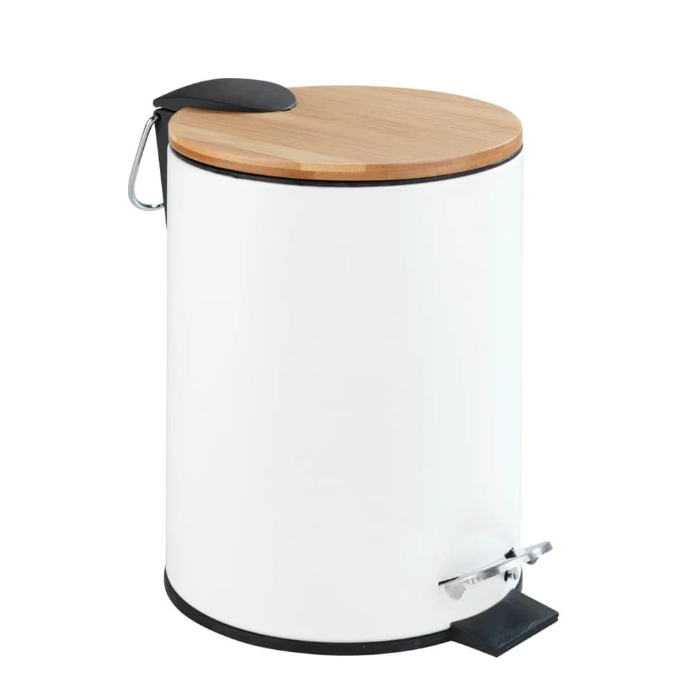 WENKO Kosmetikeimer Toronta, 3 Liter, BxTxH: 17x21x23,5 cm weiß