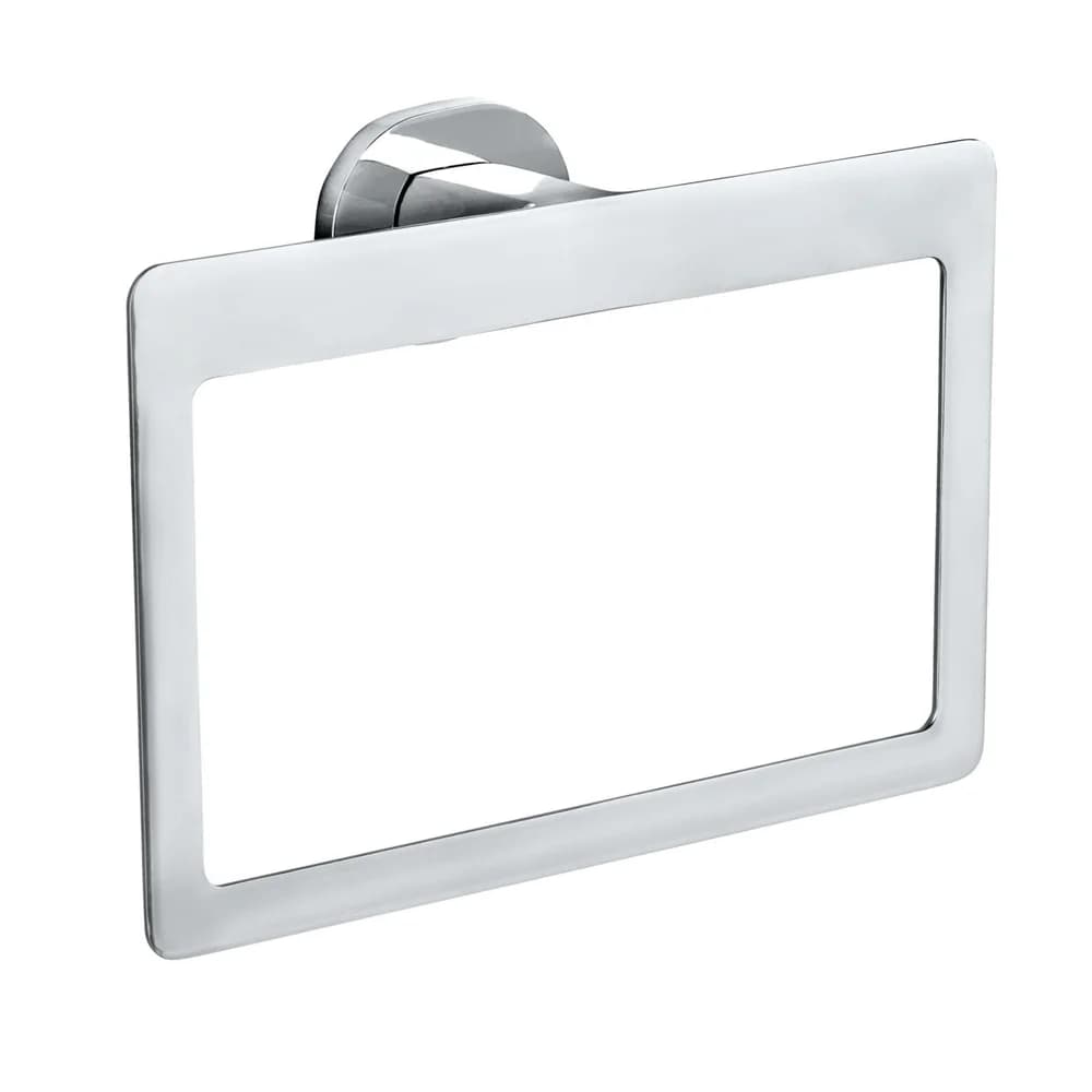 WENKO Handtuchring UV-Loc® Maribor, befestigen ohne Bohren silberfarben