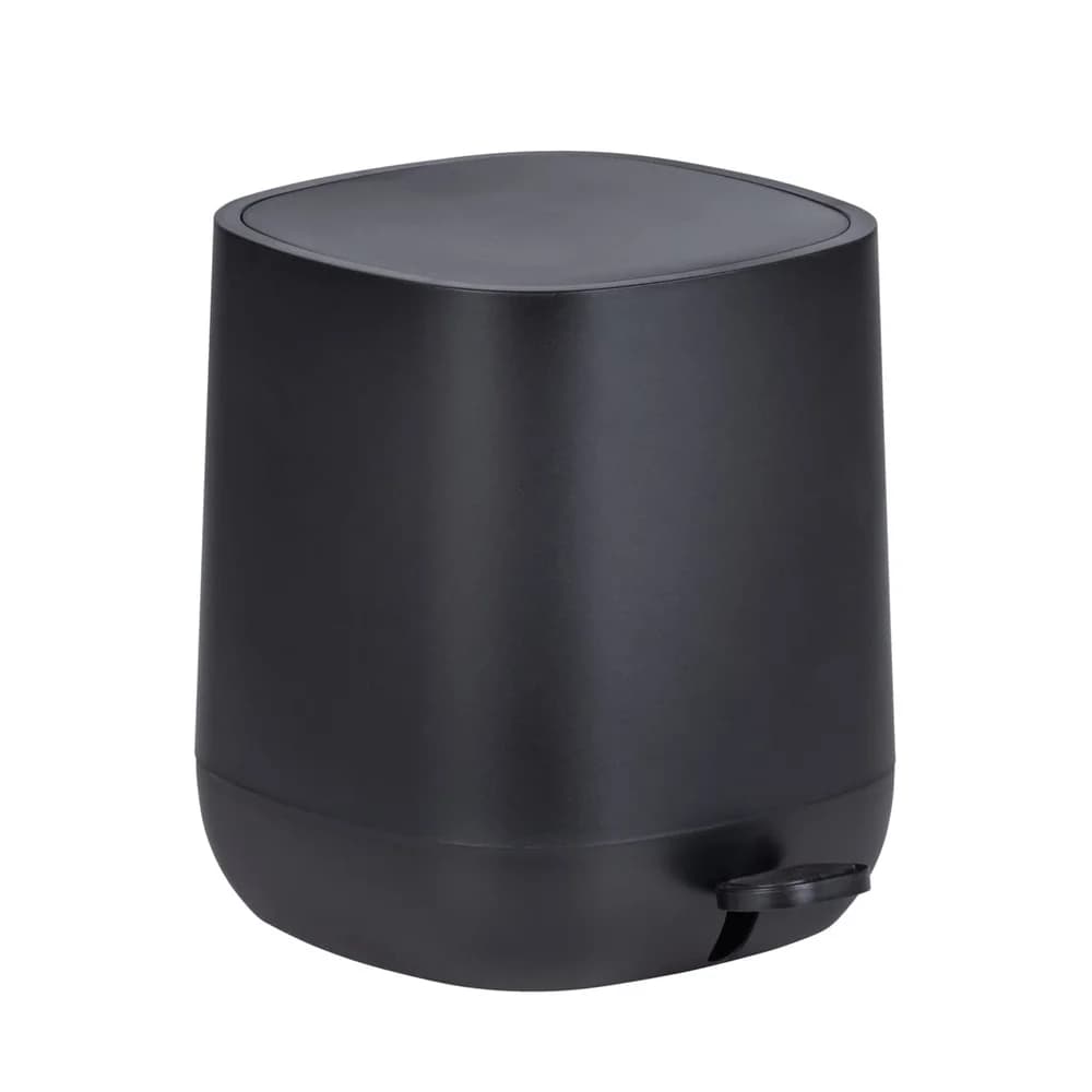 WENKO Kosmetikeimer Davos, 5 Liter, ØxH: 17x27 cm schwarz
