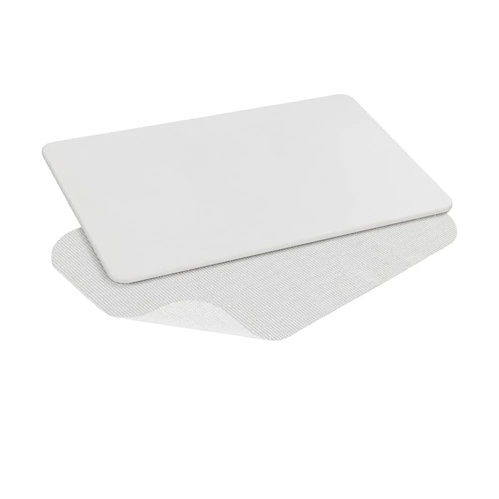 WENKO Badematte Simi, Höhe 12 mm, rechteckig, BxL: 39x60 cm weiß