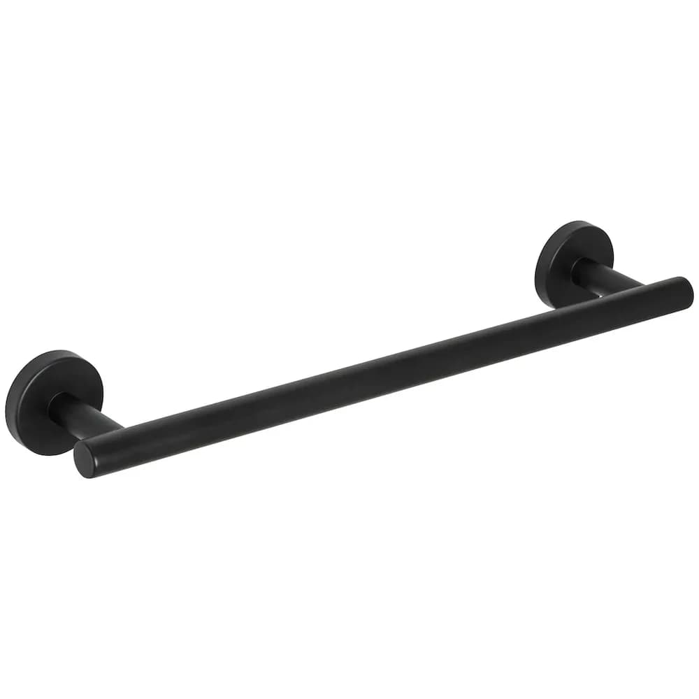 WENKO Handtuchhalter Bosio, BxTxH: 40x7x5,5 cm schwarz