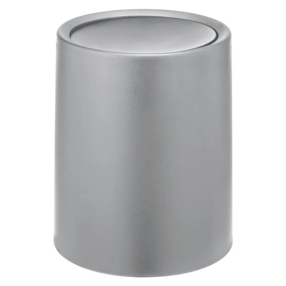 WENKO Schwingdeckeleimer Atri, 6 Liter 25219100 , Farbe: grau