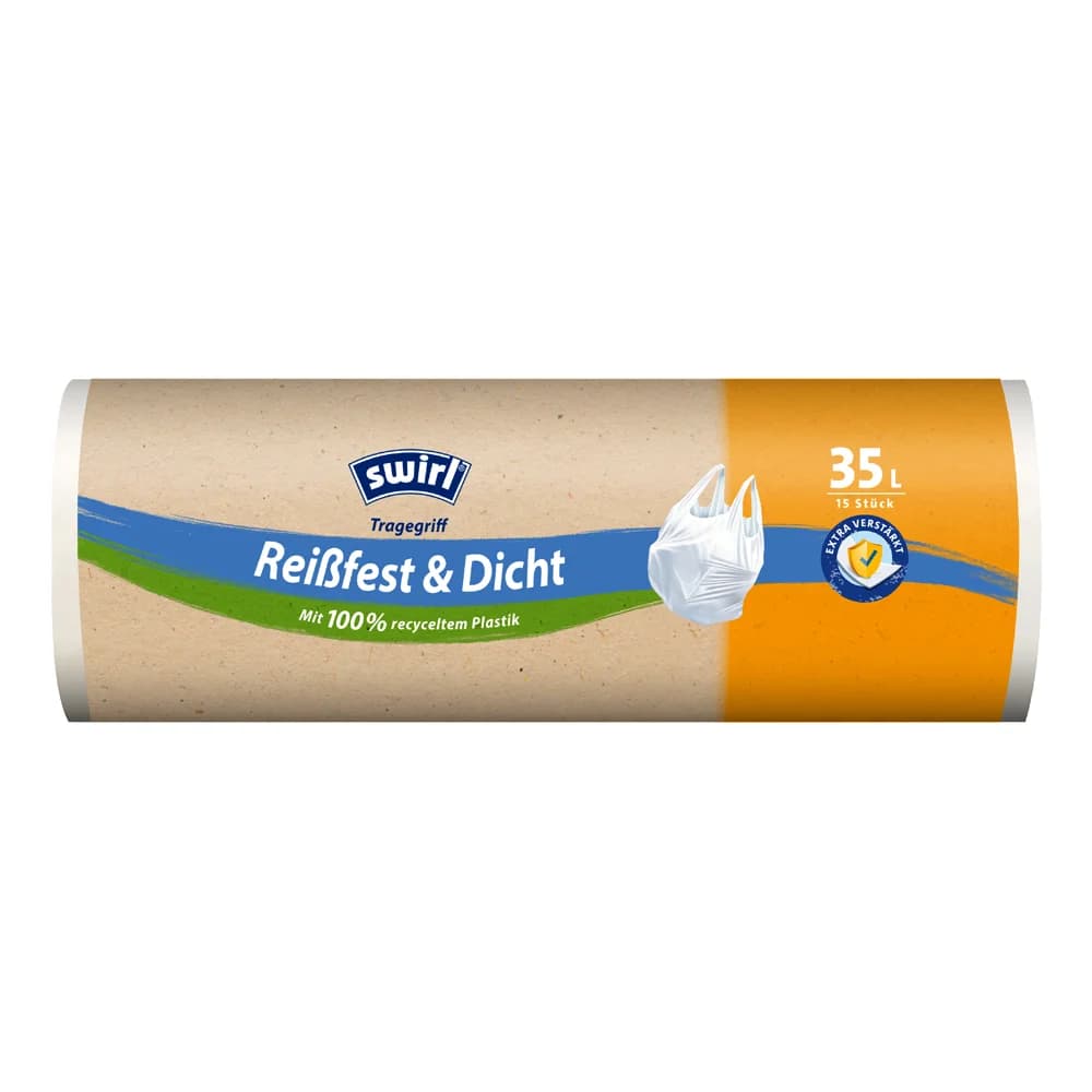 Swirl Reissf. Dicht Müllbeutel 35l, 15 Beutel