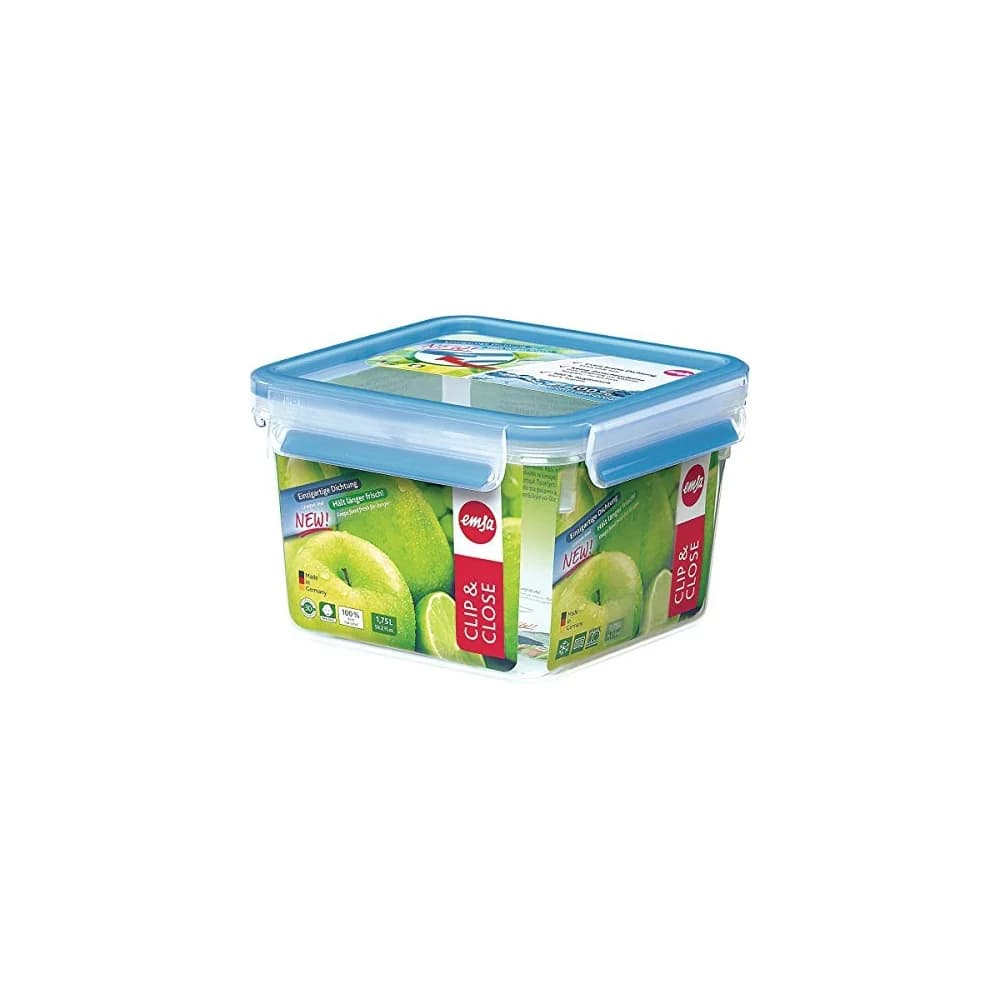 EMSA 508537 - EMSA Frischhaltedose CLIP & CLOSE blau 1,75 l