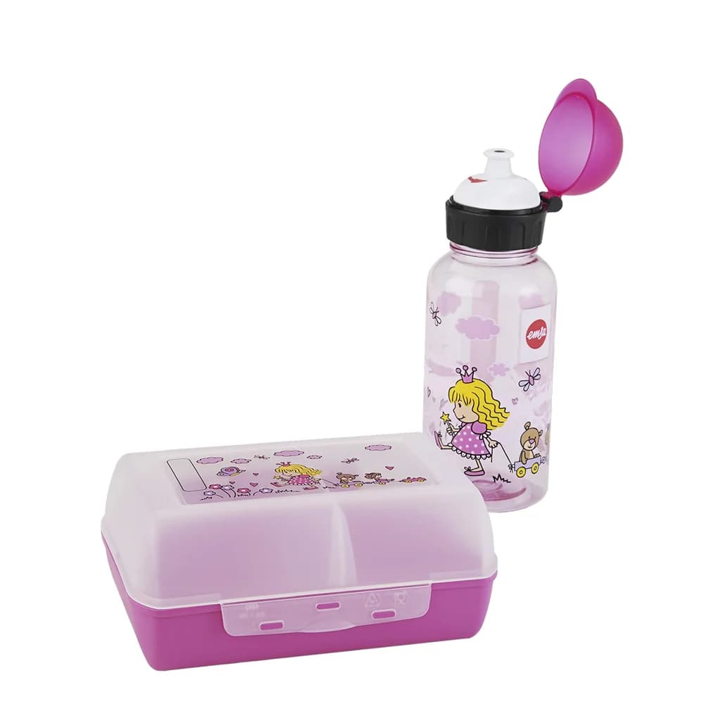 Emsa Trinkflasche+Brotdose KIDS SET PRINCESS