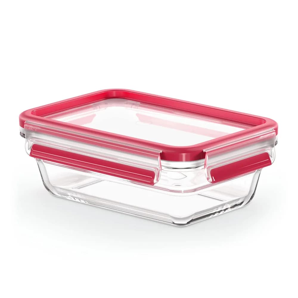 Emsa Clip&Close Glass Behälter Rechteckig 700 ml Glas