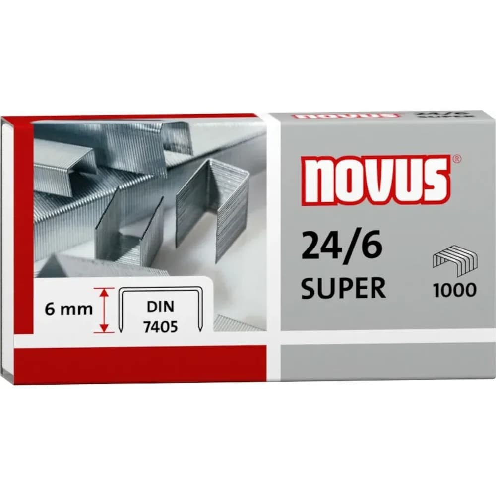 Novus 040-0026 Heftklammer Klammerpack 1000 Heftklammern