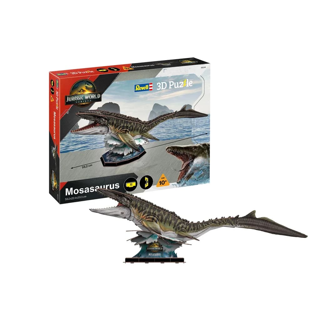 Revell 3D Puzzle Jurassic World Rebirth-Mosasaurus 00244
