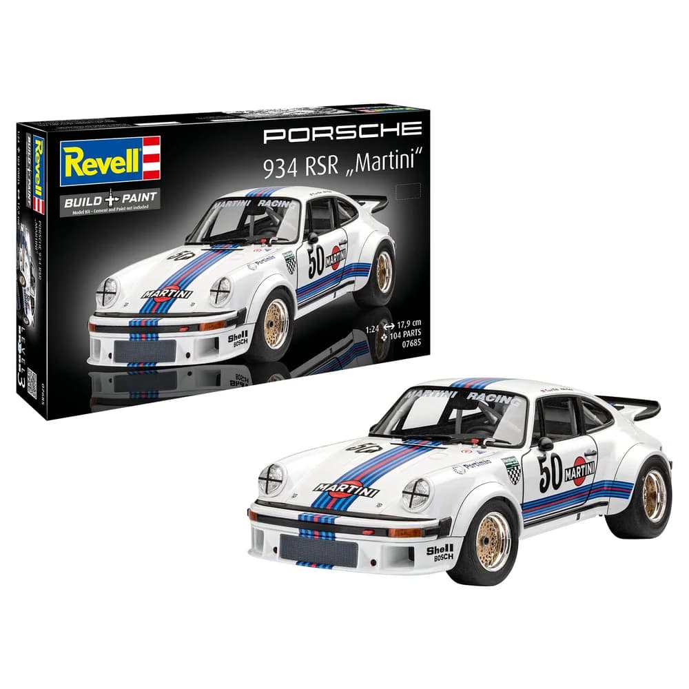 Revell 07685 - Porsche 934 RSR"Martini"
