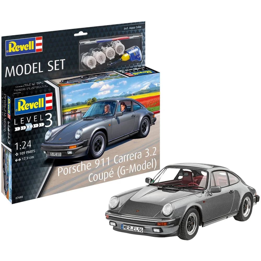 Revell Model Sets Porsche 911 Carrera 3.2 Coupé 67688