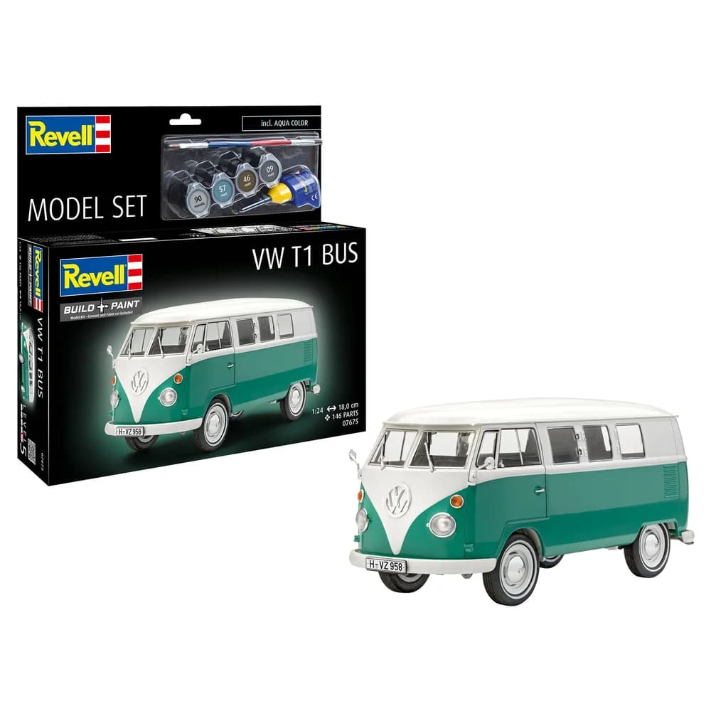 Revell 67675 1:24 Model Set VW T1 Bus