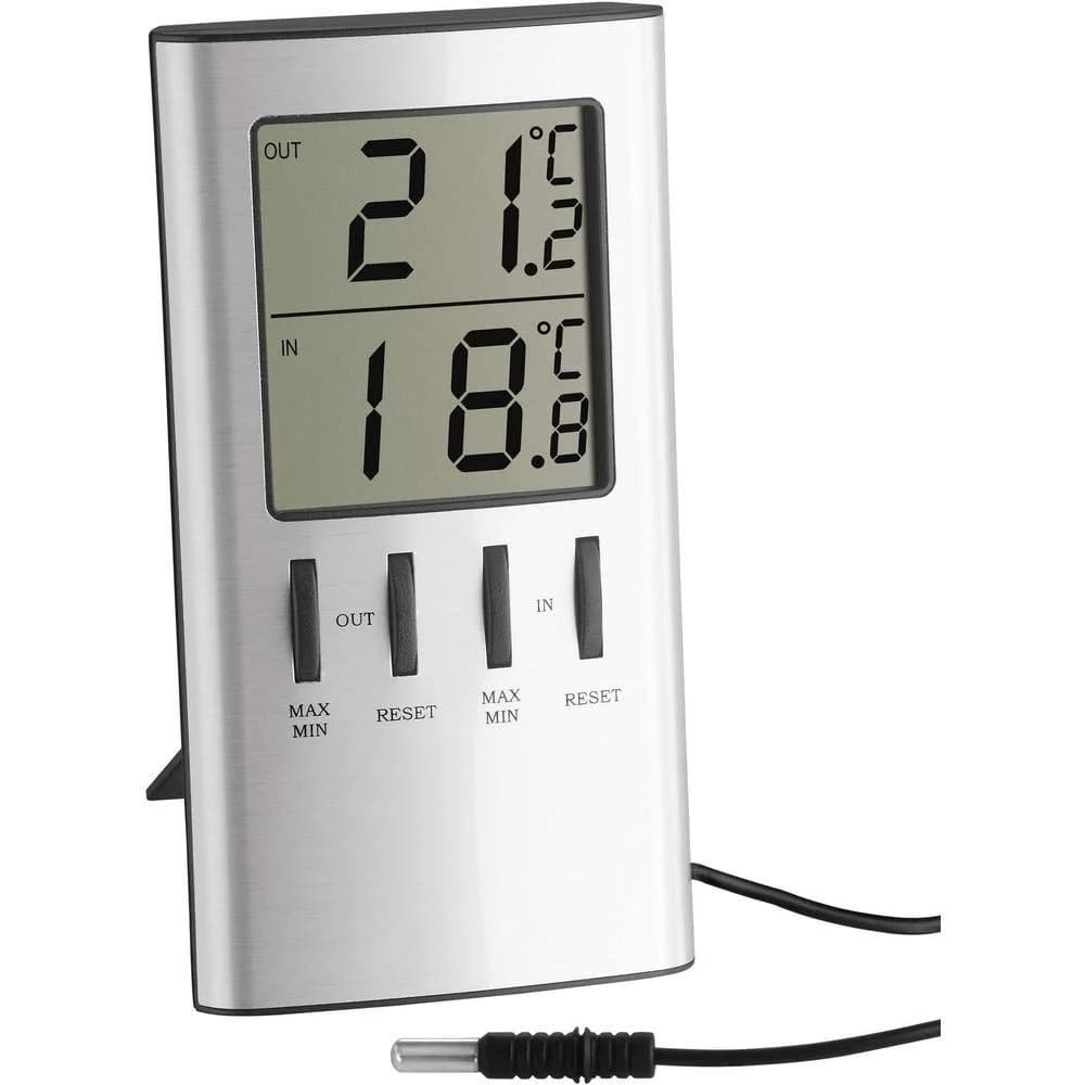 TFA Thermometer »30.1027« silber