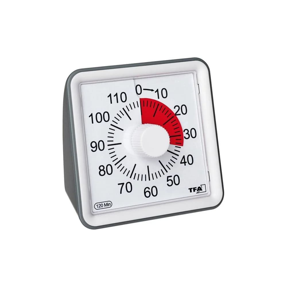 TFA® Küchentimer Visual silber