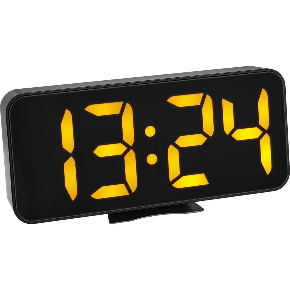 TFA 60.2027.01 Digitaler Wecker mit LED-Leuchtziffern