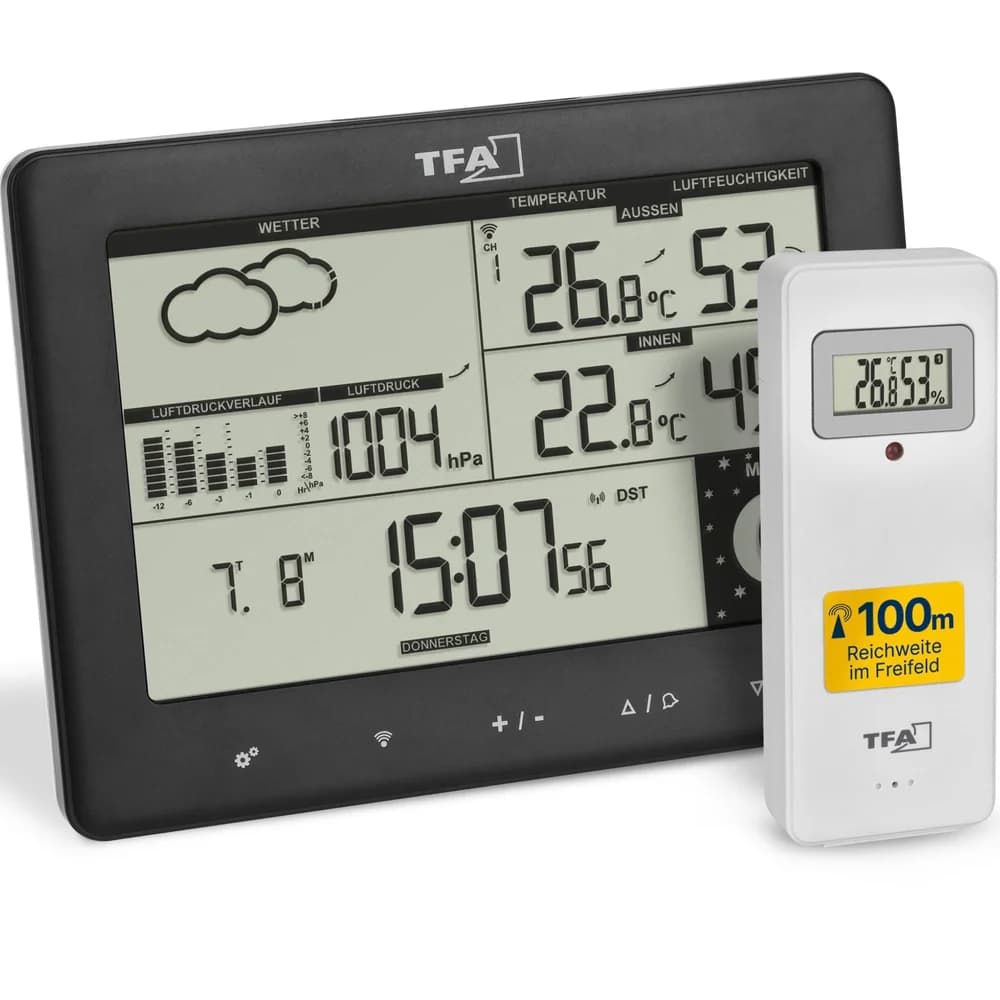 TFA 35.1158.01 ELEMENTS Funk-Wetterstation