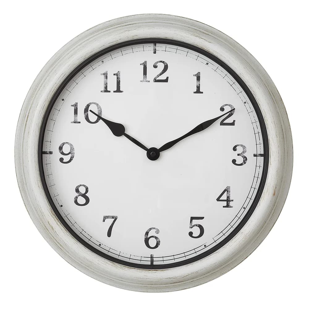 TFA 60.3067.02 Outdoor Metall-Wanduhr