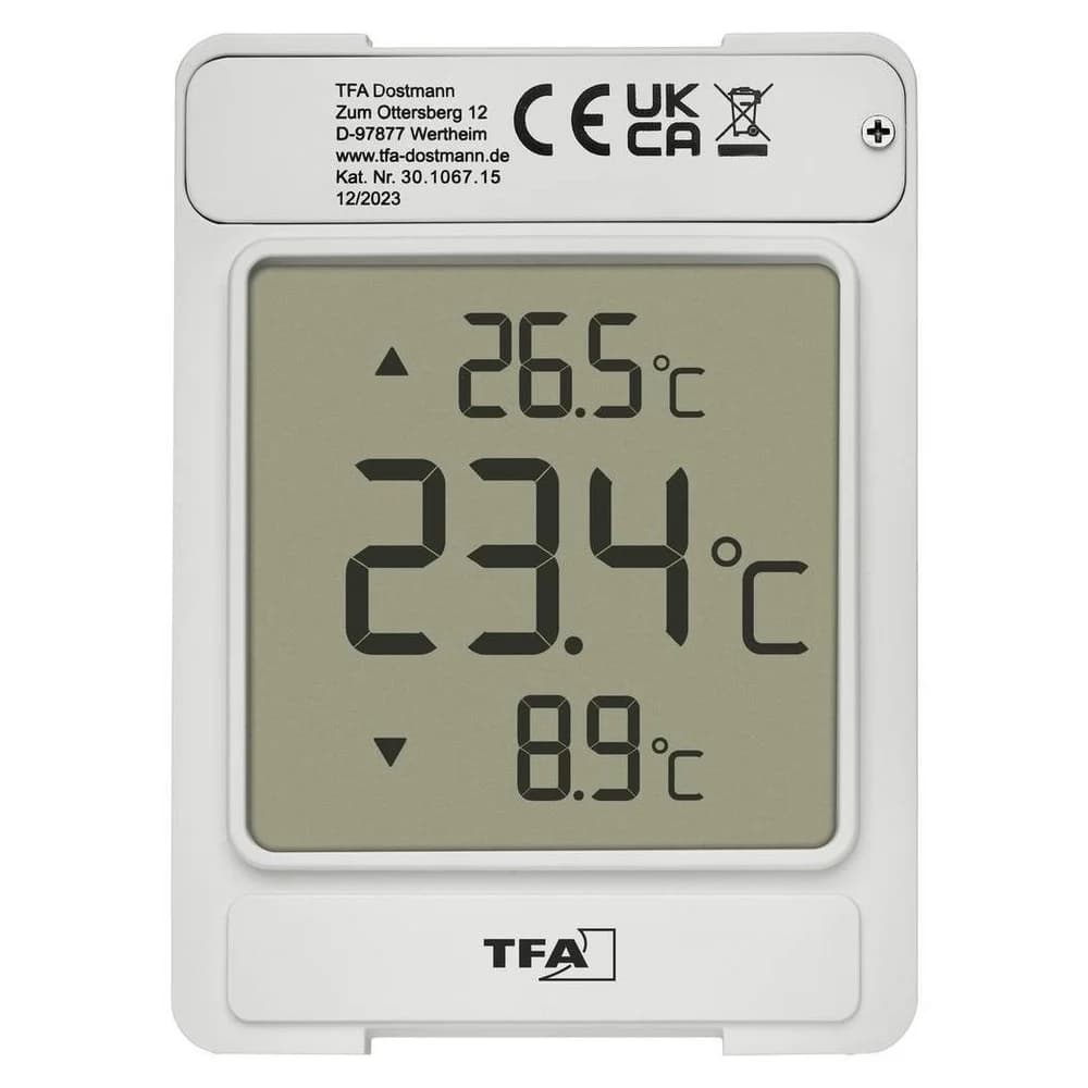 TFA® 30.1067 WINDOO Thermometer silber
