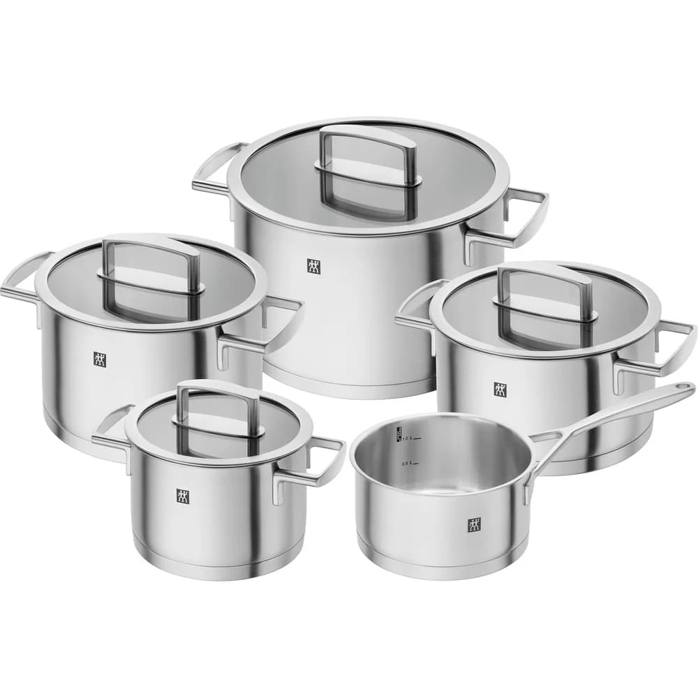 ZWILLING Vitality Kochtopfset 5-teilig silber