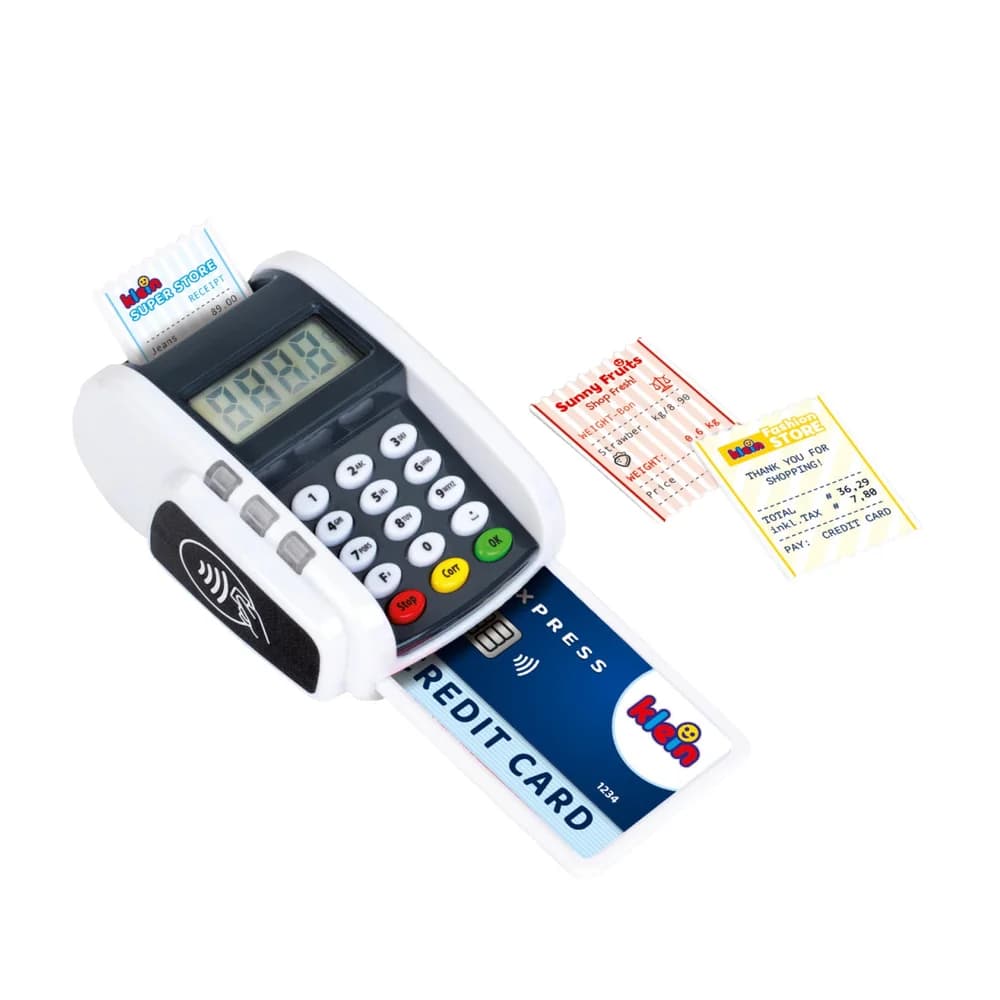 Theo Klein Spielkasse 9333 POS-Terminal mit Licht und Sound