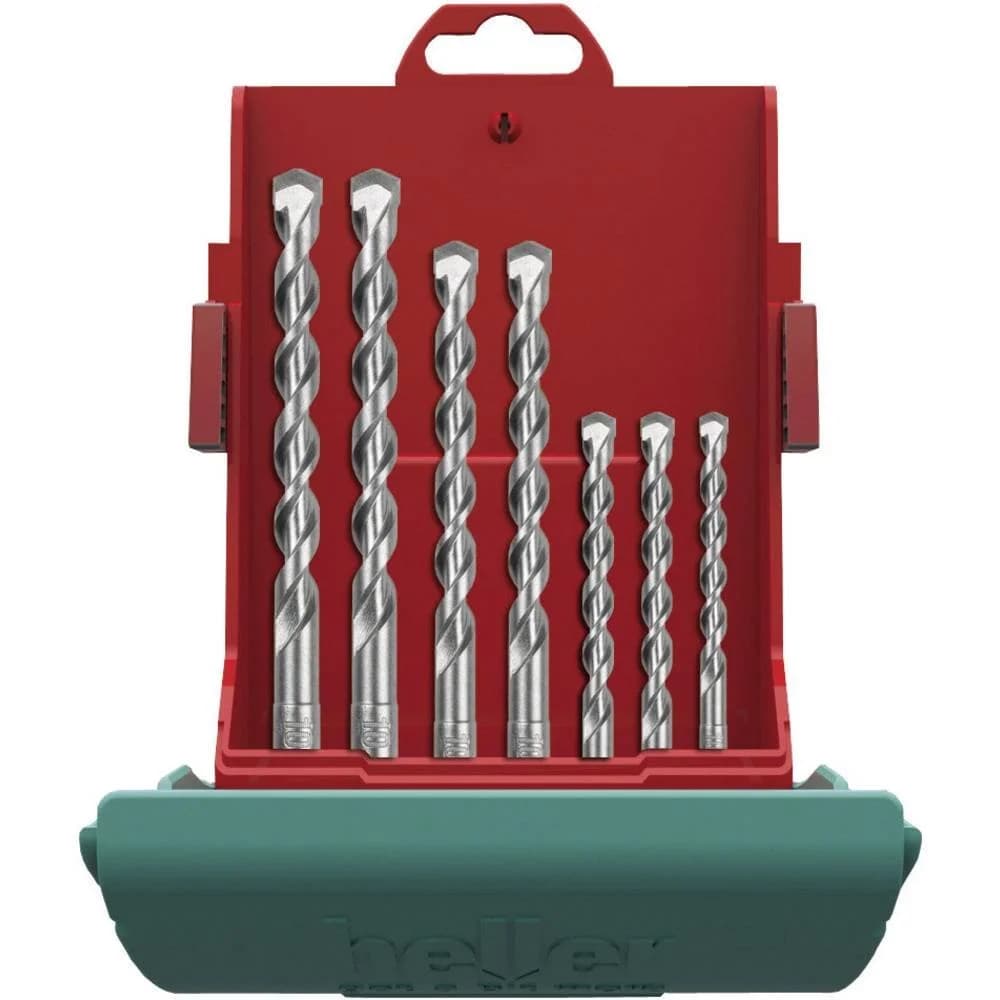 HELLER Hammerbohrer Bohrer SDS-plus Set 7-teilig